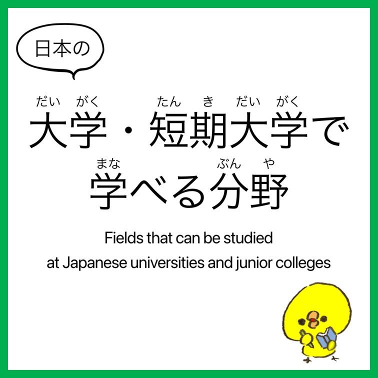 日本的大学・短期大学的专业